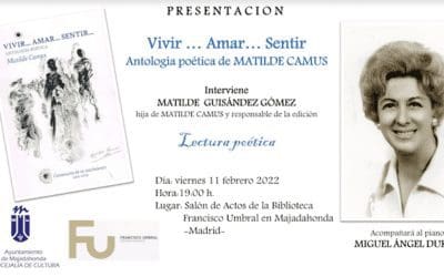 La vida de la poeta Matilde Camus contada en Majadahonda por su hija Matilde Guisández: con Alberti y Dámaso Alonso
