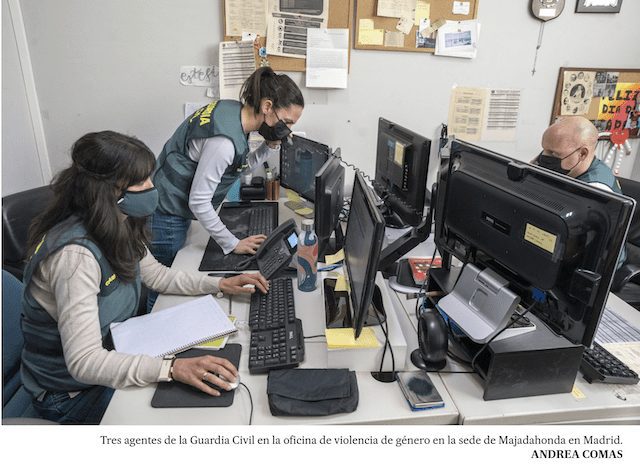 Guardia Civil de Majadahonda explica su labor sobre la violencia de género en el Oeste de Madrid