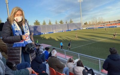 Las mejores fotos de la afición en el «derby» entre Rayo Majadahonda y Dux Inter de Villaviciosa: jugadores MVPs
