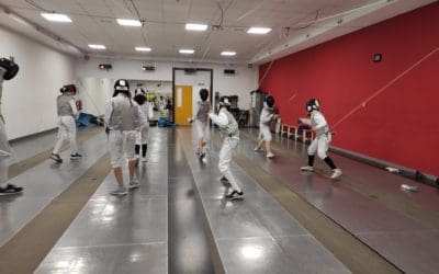 Maribel Matey (entrenadora) Club Esgrima Majadahonda: «un 40% de socios son mujeres y han vuelto a entrenar después de la pandemia»