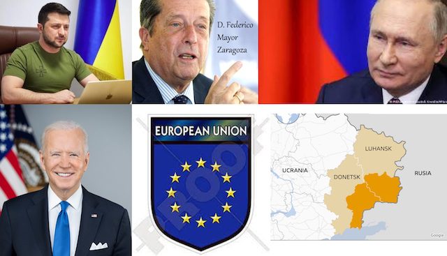 Mayor Zaragoza en Majadahonda: «La OTAN habla en nombre de los europeos pero Europa no es interlocutor en Ucrania»
