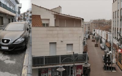 La «lluvia de barro» procedente del Sahara inunda Majadahonda y el resto del Oeste de Madrid: primeras fotos