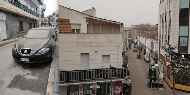 La «lluvia de barro» procedente del Sahara inunda Majadahonda y el resto del Oeste de Madrid: primeras fotos