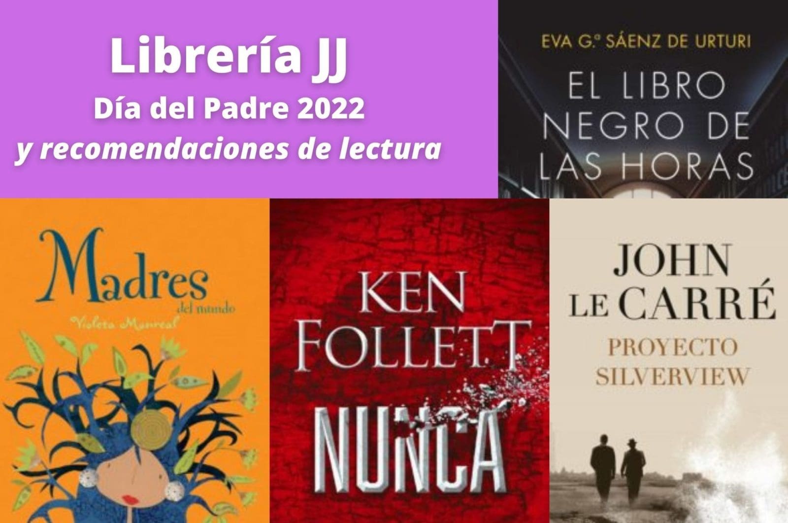 Día del Padre 2022: libros recomendados por Librería JJ Majadahonda para hacer feliz a toda la familia en un sábado especial