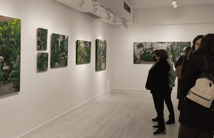 Entrevista con las pintoras Loygorri y Tablate que exponen en Majadahonda: «Después de la angustia y el bloqueo por el confinamiento vino la luz»