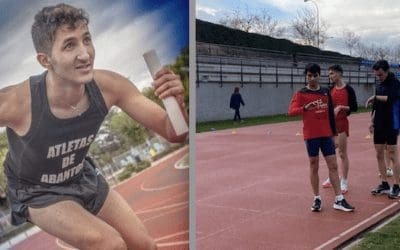 El entrenador Héctor del Pozo (Majadahonda) «descubre» a Karim El Hayani: corre descalzo y vino a España en los bajos de un camión