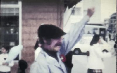 Un vídeo inédito de 1977 recoge la fiesta de la Peña La Albarda (Majadahonda) en Semana Santa: legalización del PCE
