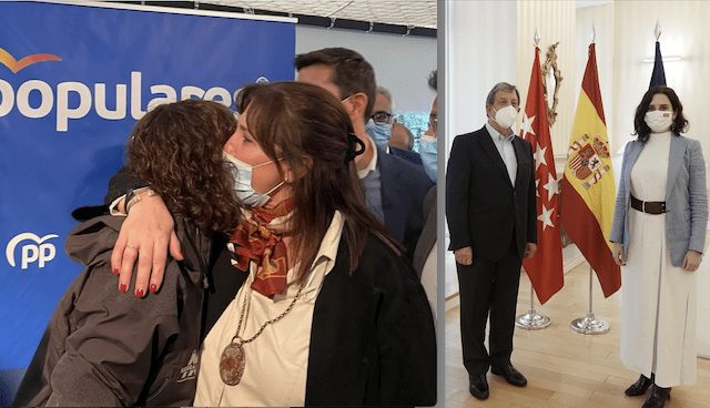 Ayuso garantiza la continuidad de los alcaldes de Pozuelo, Villalba, La Cañada y Navalagamella