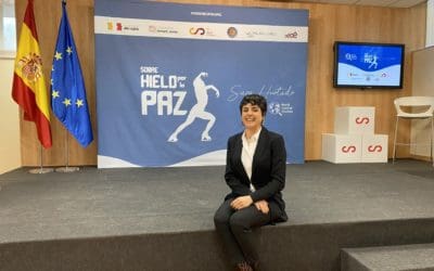 Sara Hurtado (patinadora): «Ver las caras de felicidad de los niños ucranianos hace que todo merezca la pena»