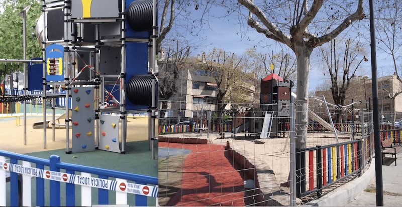 Majadahonda: vandalismo en los columpios del Parque Colón y junto al Zoco, robo frente al Colegio Machado y en La Granadilla