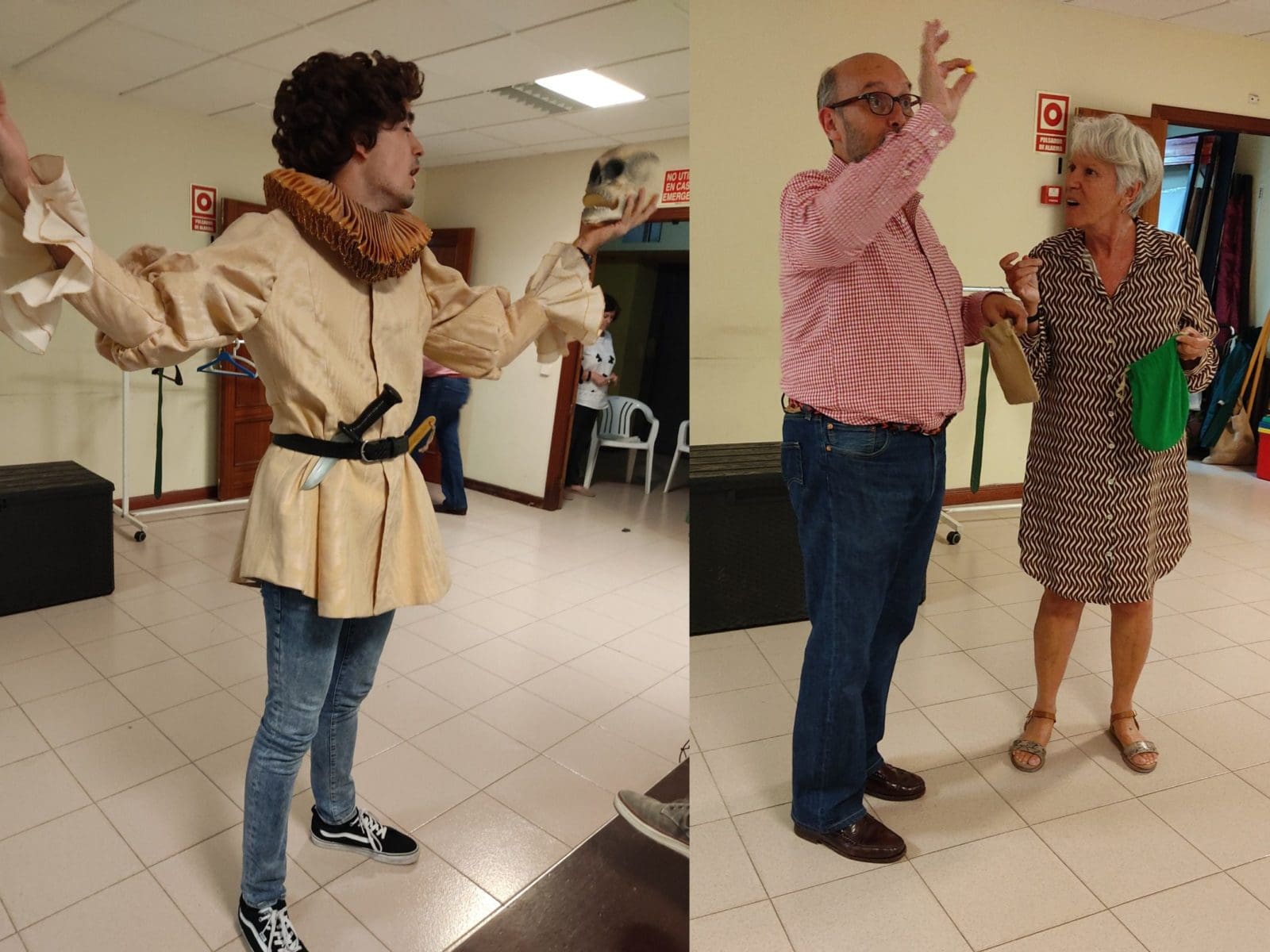 Eusebio Luna y Concha Calderón «desmontan» a Shakespeare: «buscamos algo divertido y esta obra lo es»