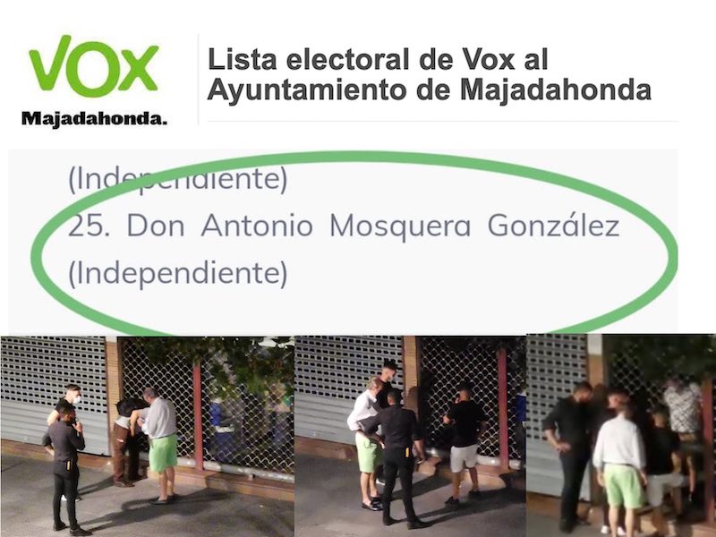 Nuevo altercado en las «Noches de Verano» 2022 de la Gran Vía de Majadahonda: «¡Gracias a Vox!»