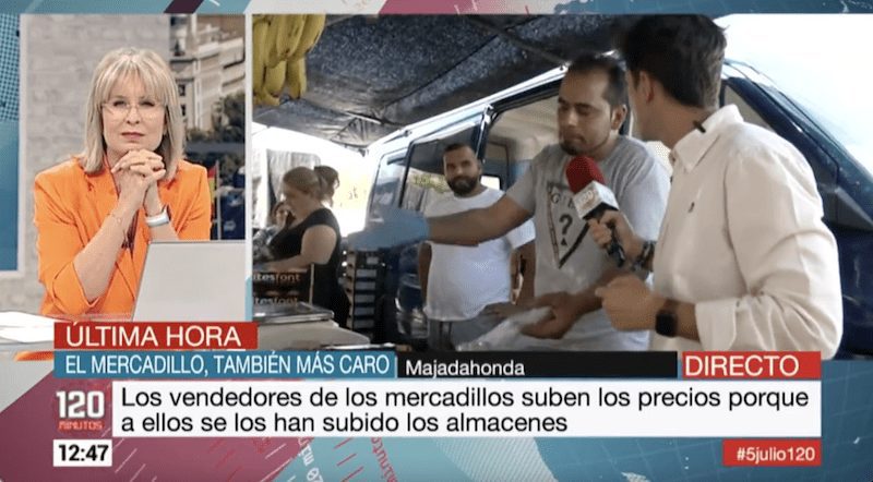 La subida de precios de frutas y verduras también afecta al Mercadillo de Majadahonda