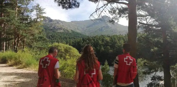 Consejos de Cruz Roja sobre como prevenir y actuar ante los incendios de verano, uno de ellos en Collado Mediano