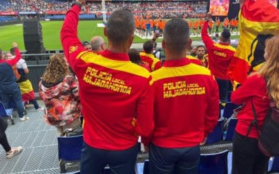 Seguridad Majadahonda: dos agentes de la Policía Local en las Olimpiadas 2022 de Policías y Bomberos de Rotterdam