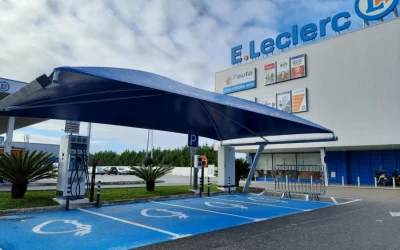 El supermercado E.Leclerc Majadahonda instalará 6 cargadores «ultrarrápidos» para coches eléctricos: 80% en 15 minutos