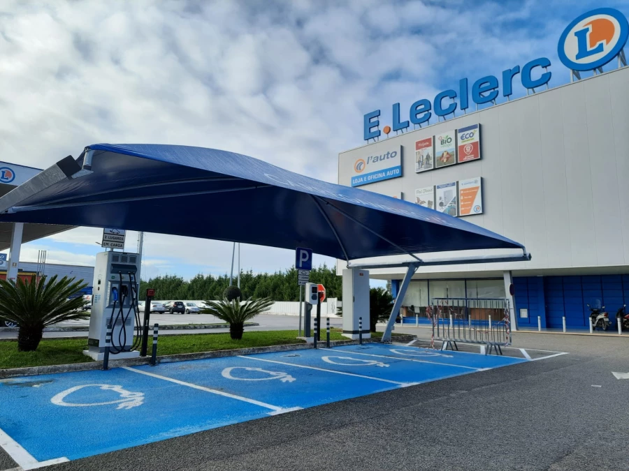 El supermercado E.Leclerc Majadahonda instalará 6 cargadores «ultrarrápidos» para coches eléctricos: 80% en 15 minutos