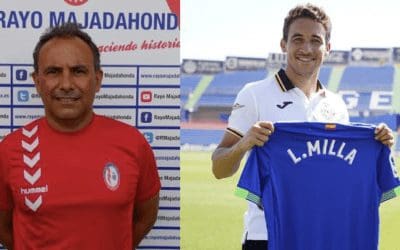 Luis Milla vuelve a recordar su pasado en el Rayo Majadahonda ante el partido del Getafe contra el Real Madrid