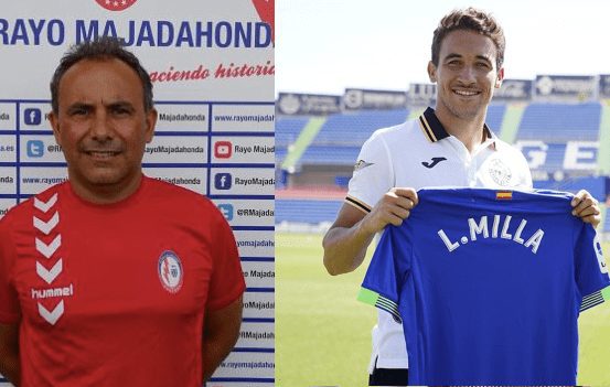 Luis Milla vuelve a recordar su pasado en el Rayo Majadahonda ante el partido del Getafe contra el Real Madrid