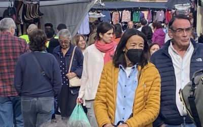 El Mercadillo de Majadahonda vuelve a su máximo apogeo aunque registra robo de carteristas y falsificación de marcas