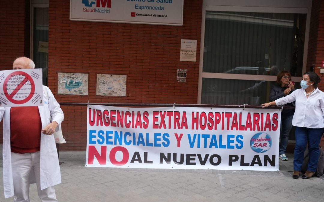 Sanidad Oeste Madrid: piden «bajas masivas» por «ataques de ansiedad» y «situación mental crítica»