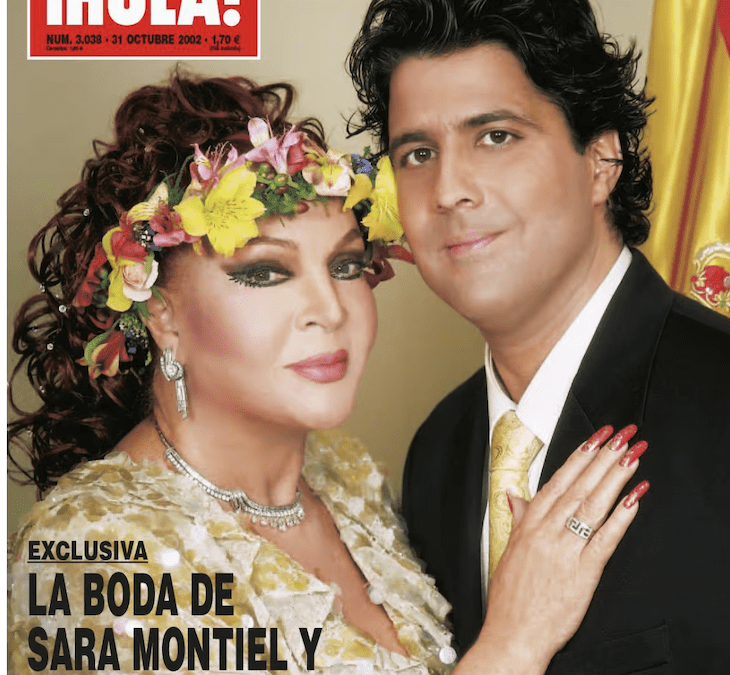 La revista «¡Hola!» desvela las fotos y el reportaje de la boda de Sara Montiel en el Ayuntamiento de Majadahonda
