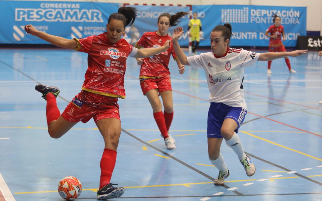 Fútbol Sala Femenino: al Rayo Majadahonda le montan el «Poio» pero sigue a salvo gracias al «pinchazo» de los rivales