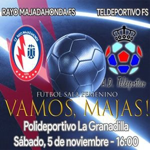 Fútbol Sala Femenino: las canarias juegan en la misma "liga" que el Rayo Majadahonda y luchan por la permanencia