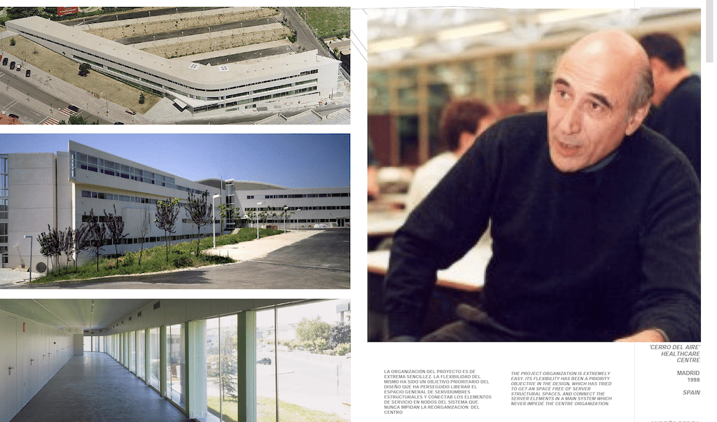 El arquitecto Andrés Perea construyó el Centro de Salud «Cerro del Aire Majadahonda»: «nunca nadie me hizo estudiar tanto»