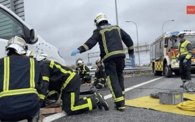 Conmoción en Pozuelo por el trágico accidente en la M-40 de una chica de 28 años al salir a señalizar su coche