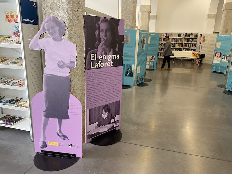 «El enigma Laforet»: una brillante exposición didáctica en la Biblioteca Conde Duque (Madrid) que recoge su adiós en Majadahonda