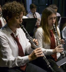"Los miembros de la Banda" (I): Violeta, Marisa y la familia Estació, músicos de Majadahonda