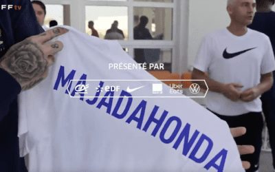 El vídeo y la foto de la selección francesa con la camiseta del Rayo Majadahonda: 150.000 visitas en 1 día