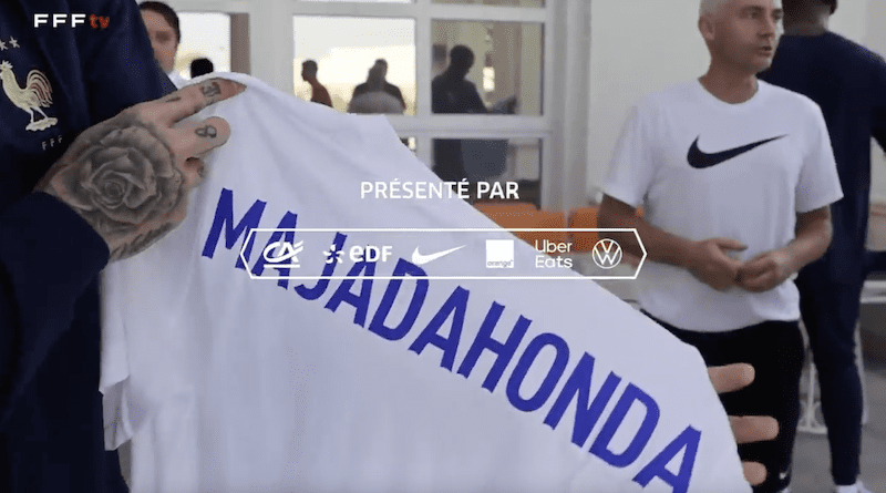 El vídeo y la foto de la selección francesa con la camiseta del Rayo Majadahonda: 150.000 visitas en 1 día