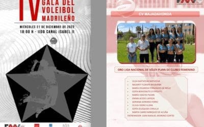 CV Majadahonda «arrasa» en los Premios de la IV Gala 2022 del Voleibol