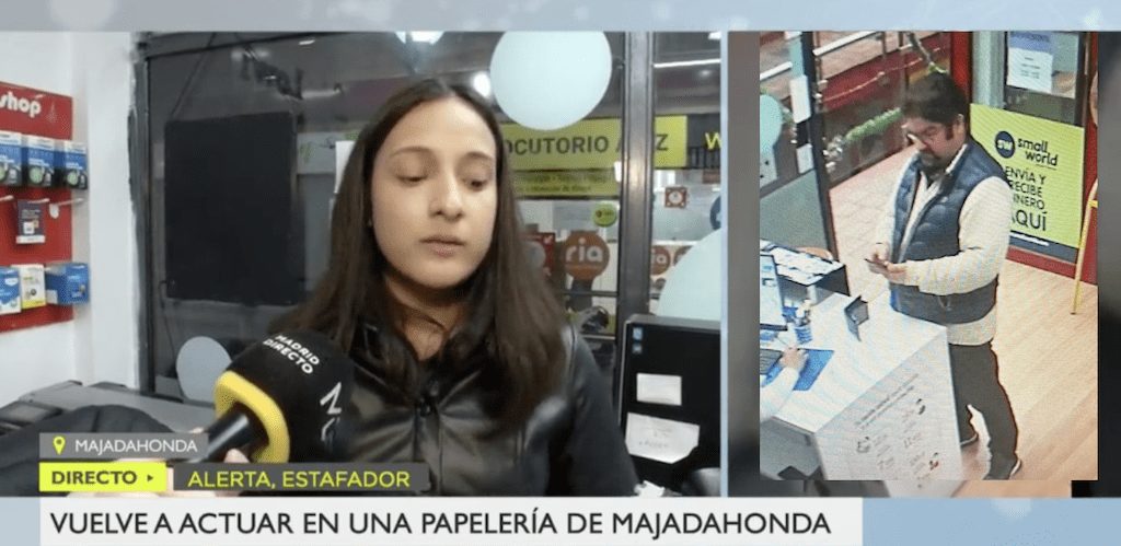 La empleada del comercio de Majadahonda estafado por el timo tendrá que poner los 120 € robados