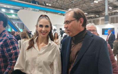 Majadahonda en la presentación de los «Premios Carmen» de cine en FITUR 2023 con Nuria Fergó y Federico Utrera