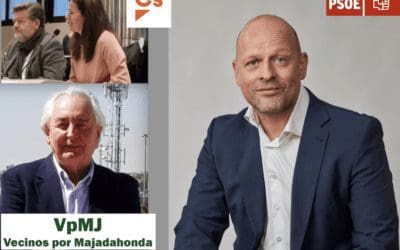 La Carta a los Reyes Magos de Elliott y Del Real (Cs), David Cabrera (PSOE) y Carlos Bonet con 10 «Vecinos por Majadahonda»