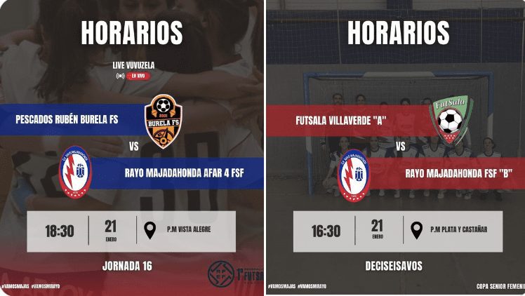 Fútbol Sala Femenino: Burela recibe al Rayo Majadahonda sin «Peque» y mirando más a las «semis» de Supercopa con el At. Madrid Navalcarnero