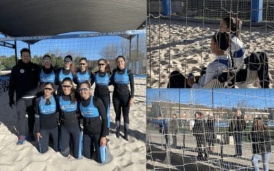 Voley Playa: primera victoria del CV Majadahonda (6-1) contra Switch Volley (Boadilla/La Moraleja) en la Liga Nacional 2023