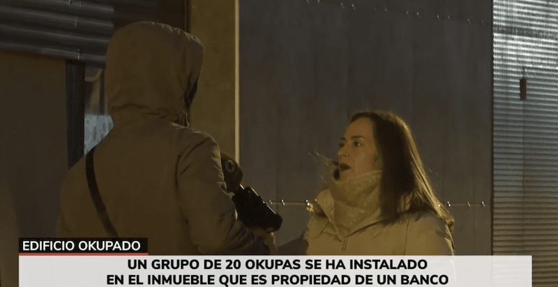 Los «okupas» de Majadahonda: «en la calle hace mucho frío, los vecinos son muy buenos»