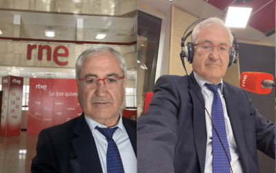 Félix Pedroche (Majadahonda), invitado en «Las Mañanas de RNE» para explicar como funcionan sus «cementerios ecológicos»