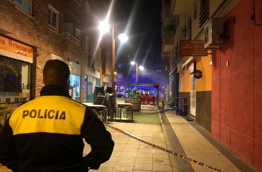 Aparatoso incendio en el restaurante colombiano “El cafetal” de Majadahonda: 3 accidentes más