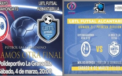 Fútbol Sala Femenino: Rayo Majadahonda contra «La Boca Te Lía» de Alcantarilla (Murcia)