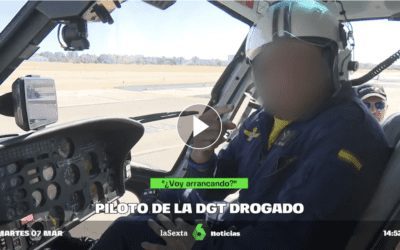 La prensa identifica al «piloto encocado» de la DGT que estrelló al helicóptero en Robledo: Luis Manuel Vidal «el bombero» de 60 años