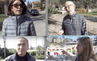 Antena 3 TV recoge las quejas de vecinos en Majadahonda por las «obras de última hora»: «producen el efecto contrario»