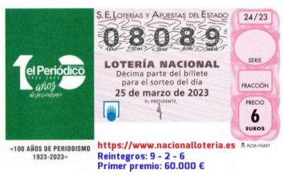 El primer premio de la Lotería cae en Majadahonda: 60.000 € por décimo