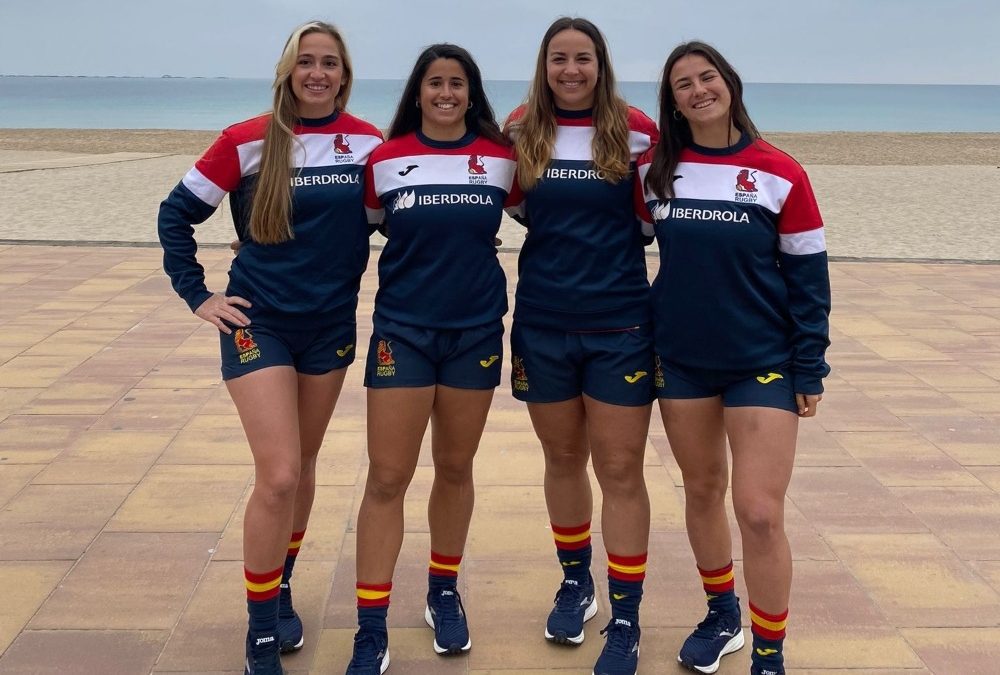 Rugby: Marta Estellés, Lucía Díaz, Vico Gorrotxategui y Claudia Pérez (CR Majadahonda), campeonas de Europa 2023 con España en un torneo «descafeinado»