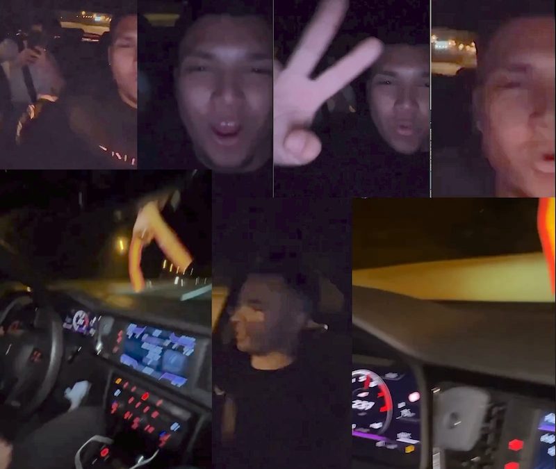 El vídeo del conductor «kamikace» que puso su coche a 237 km/hora en la A-6 por Torrelodones: «¡Nos matamos!»