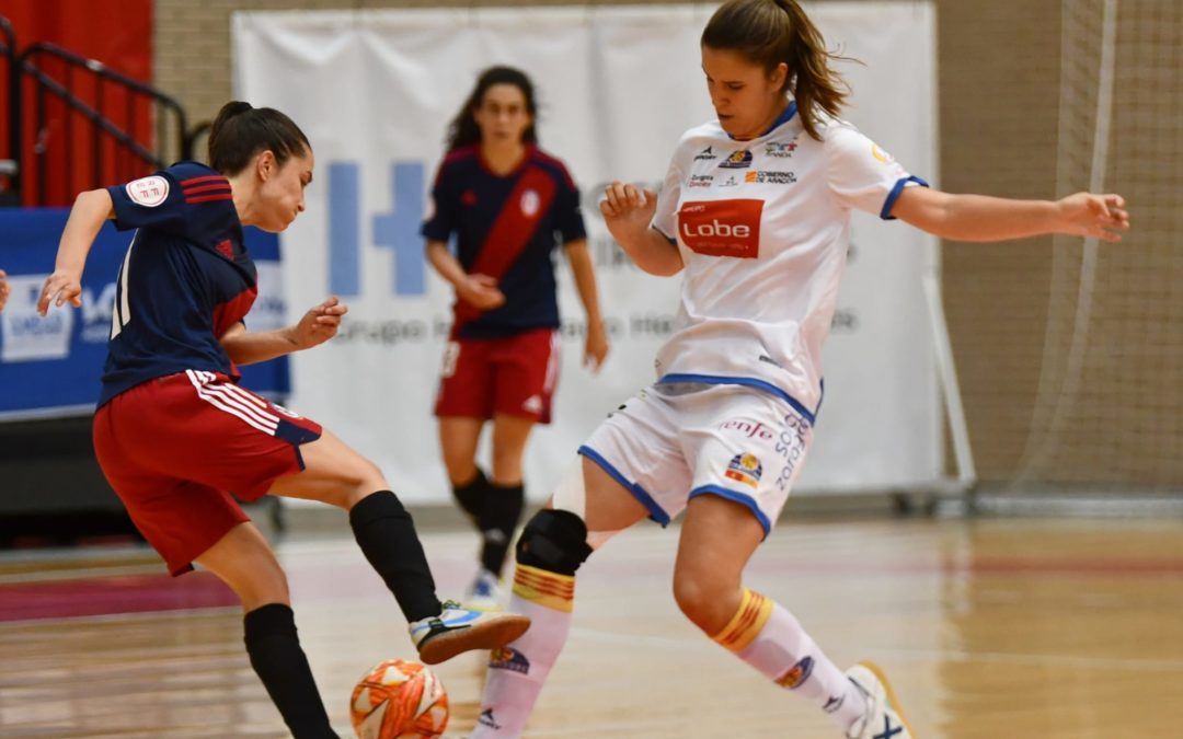 Fútbol Sala Femenino: Rayo Majadahonda solo le saca al Zaragoza un apreciado «gol average» a falta de 2 partidos